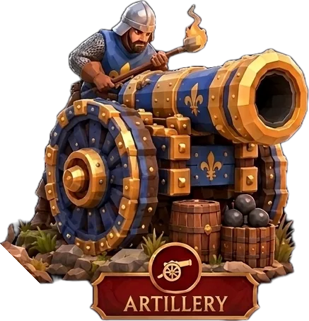 Your artillery